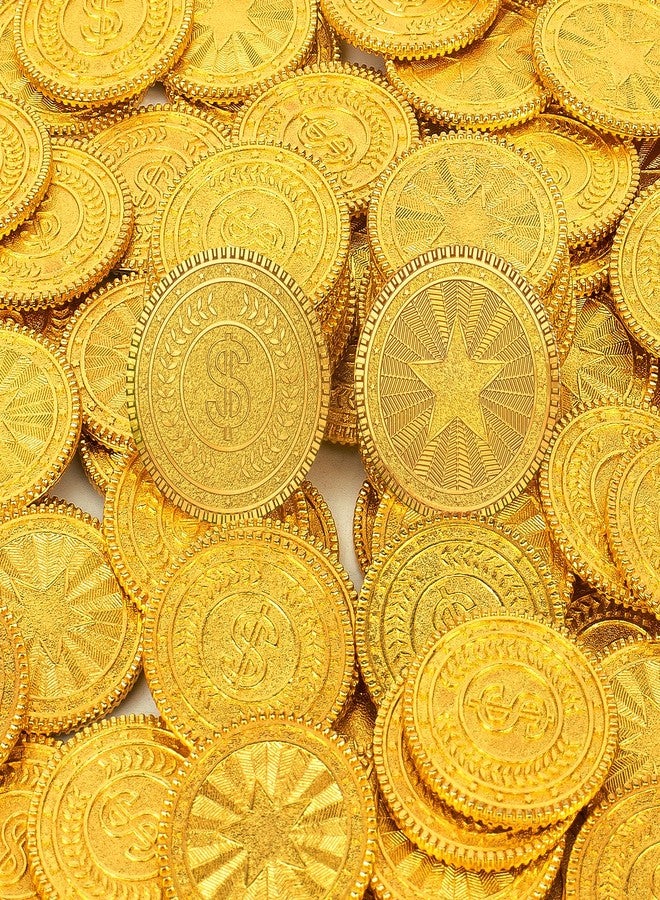 بايهو مجموعة من 100 قطعة من العملات الذهبية المعدنية من باي هو، عملات قراصنة DND، أداة لتخفيف التوتر، مع حقيبة مخملية برباط لألعاب الطاولة، ولعب الأدوار، والبحث عن الكنز، وهدايا لعب مستوحاة من مغامرات القراصنة - Image 3